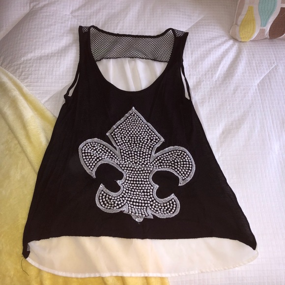 Tops - Sheer tank top. EUC Tops - Sheer tank top. EUC